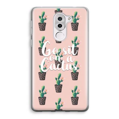 Cactus quote: Honor 6X Transparant Hoesje