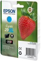 Epson Strawberry 29XL C inktcartridge 1 stuk(s) Origineel Hoog (XL) rendement Cyaan - thumbnail