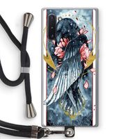Golden Raven: Samsung Galaxy Note 10 Transparant Hoesje met koord