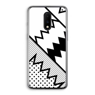 Pop Art #5: OnePlus 7 Transparant Hoesje