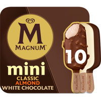 Magnum Mini IJs Classic Almond White Chocolate 10 x 55 ml bij Jumbo