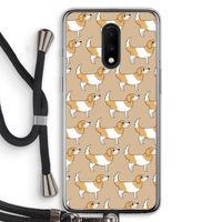 Doggy: OnePlus 7 Transparant Hoesje met koord
