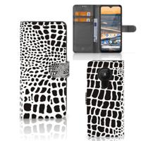 Nokia 5.3 | Telefoonhoesje | Met pasjeshouder | Slangenprint