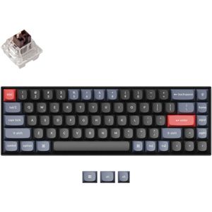 Keychron K6 Pro-H3 toetsenbord RGB leds, 65%, Double-shot PBT, hot swap, Bluetooth 5.1