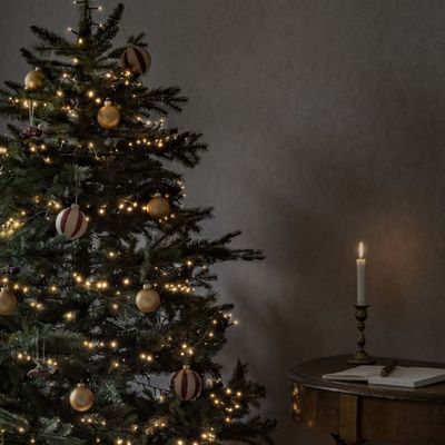 Konstsmide LED Clusterverlichting voor binnen - Frosted -2100K Amber - 600 LEDs - 13 meter - IP20 - Kerstverlichting - Incl. transformator