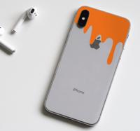 iPhone mobiel stickers Vloeistof druipend effect