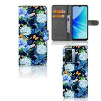 Telefoonhoesje | Met pasjeshouder | voor OPPO A77 5G | A57 5G IJsvogel
