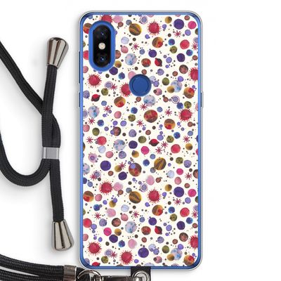 Planets Space: Xiaomi Mi Mix 3 Transparant Hoesje met koord