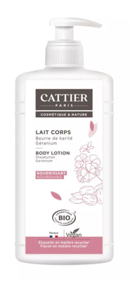 Cattier Nourishing Bodylotion Sheabutter Geranium
