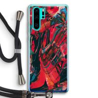 Endless Descent: Huawei P30 Pro Transparant Hoesje met koord