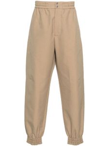 Alexander McQueen pantalon en coton à poches cargo - Tons neutres