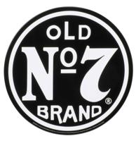Jack Daniel's Old No. 7 Rond Metalen Bord