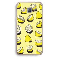 When Life Gives You Lemons...: Samsung Galaxy J3 (2016) Transparant Hoesje