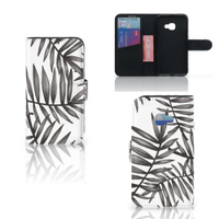 Samsung Galaxy Xcover 4 | Xcover 4s Hoesje Leaves Grey - thumbnail
