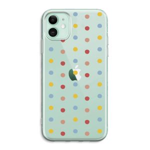 Bollen: iPhone 11 Transparant Hoesje
