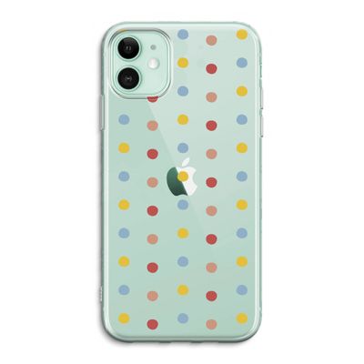 Bollen: iPhone 11 Transparant Hoesje