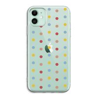 Bollen: iPhone 11 Transparant Hoesje