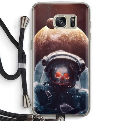 Voyager: Samsung Galaxy S7 Transparant Hoesje met koord