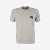 T-shirt Grijs Print Rug