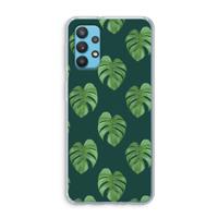 Monstera leaves: Samsung Galaxy A32 4G Transparant Hoesje