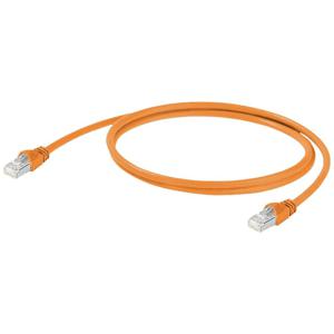 Weidmüller 2814850020 RJ45 Netwerkkabel, patchkabel CAT 5 SF/UTP 2.00 m Oranje 1 stuk(s)