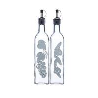 KitchenCraft - Olie -en Azijn Set, 2 Stuks, 0.5 L, Glas - KitchenCraft