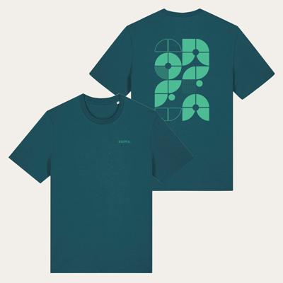 ROFFA. t-shirt regular petrol - RO FF A. - 100% organisch katoen