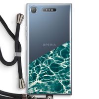 Weerkaatsing water: Sony Xperia XZ1 Transparant Hoesje met koord