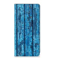 OnePlus 11 Book Wallet Case Wood Blue