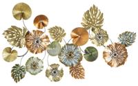 WANDDECORATIE BLAD CM 117X7X74 WANDDECORATIE BLAD CM 117X7X74