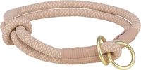 Trixie Halsband hond soft half-slip roze / lichtroze