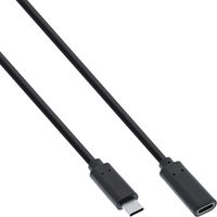 InLine 35771 USB-kabel 1 m USB 3.2 Gen 2 (3.1 Gen 2) USB C Zwart - thumbnail