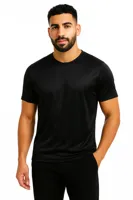 Richesse Shiny Essential T-Shirt Heren Zwart - Maat XL - Kleur: Zwart | Soccerfanshop