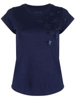 Zadig&Voltaire t-shirt à étoile imprimée - Bleu