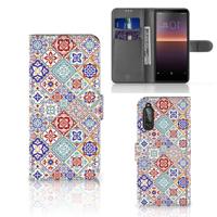 Sony Xperia 10 II | Bookcase | Tiles Color