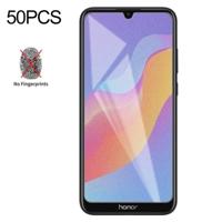50 stuks niet-volledige matte Frosted gehard glas film voor Huawei Honor Play 8A geen retail-pakket
