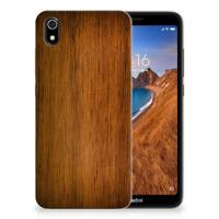 Xiaomi Redmi 7A | Bumper Hoesje | Donker Hout