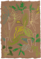 Moooi Carpets - Vloerkleed Sprouts Scarlet Sand Soft Yarn - - thumbnail