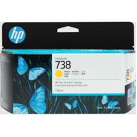 HP 738 130 ml gele inktcartridge voor DesignJet
