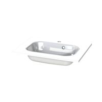 Wastafel Tiger S-line Oval 60 cm Glanzend Wit