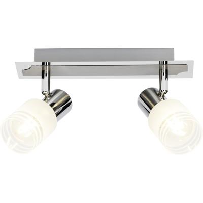 Brilliant Design plafondspotLea 2-lichts grijs - G32429/77