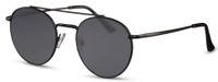 CWI zonnebril piloot unisex zwart/smoke (CWI2428) - thumbnail