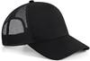 Beechfield CB642 Microknit Snapback Trucker - Black - One Size