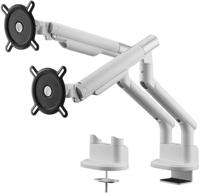 Monitorhouder - ONE FOR ALL - Dynamisch - Vesa 100 - Dubbele arm - 13 tot 35'' - Wit