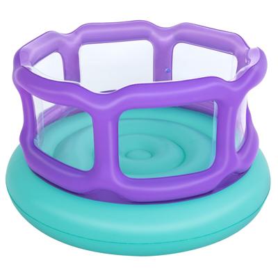 Bestway Opblaasbare Springkussen Spel met Ballen 152x152x84 cm +3 Jaar Binnen en Tuin 52646