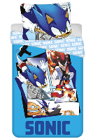 Sonic Dekbedovertrek Boom 140 x 200 cm pre order - thumbnail