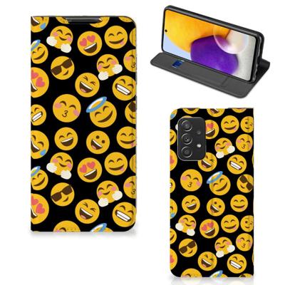 Samsung Galaxy A72 (5G/4G) | Hoesje met Magneet | Emoji