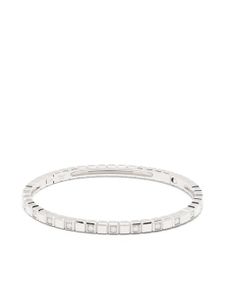 Chopard bracelet jonc Ice Cube en or blanc 18ct serti de diamants - Argent