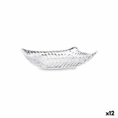 Snackdienblad Quid Select Vidrio Transparant 12,5 x 9 x 3,5 cm (12 Stuks)