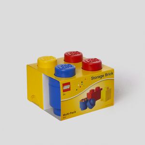 Room Copenhagen LEGO Storage Multi pack kleurrijk opbergdoos 3 stuks